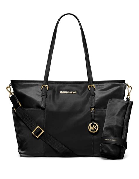 michael kors nylon diaper bag|Michael Kors diaper bag baby.